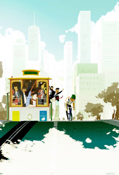 rollersinstinct:  California Street by Pascal Campion.