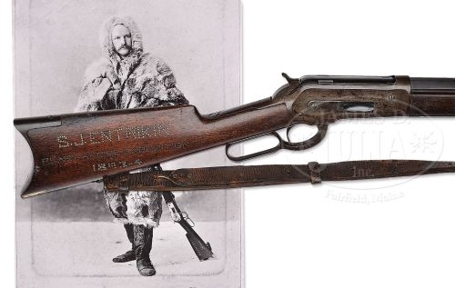 Winchester Model 1886 carried by the explorer and adventurer Samuel J.  Entrikin on the Arctic Explo