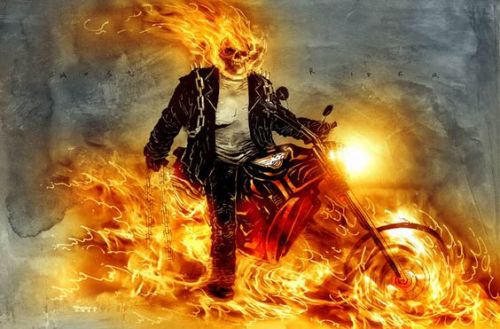 failed-mad-scientist:  Ghost Rider - Ben