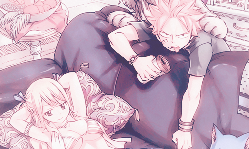   Natsu and Lucy 