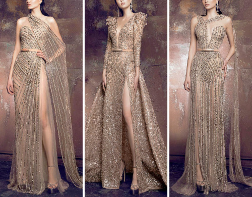 evermore-fashion:Ziad Nakad ‘Birds of Love’ Spring 2021 Haute Couture Collection