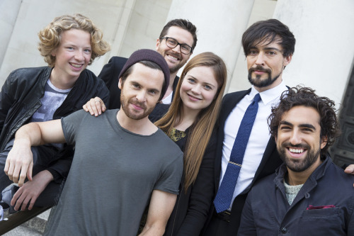 tomriley: Friends Day. The smiley (5 out of 6) Da Vinci’s Demons Gang in Cardiff 2014. 