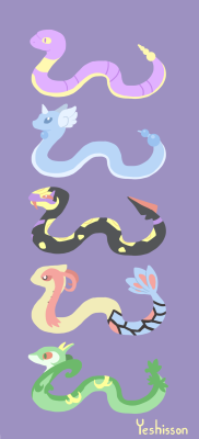 yeshissonartworks:  Day 7 - Snakessss 