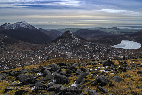 Boulders on Mellbeg by MourneMountainMan