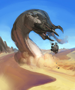 cosmiccantina:  Dune Sand Worm 