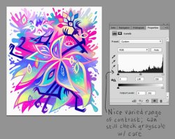 Glitchedpuppet:  Tip: If You’re Doing Advanced Color Work That Plays With A Lot