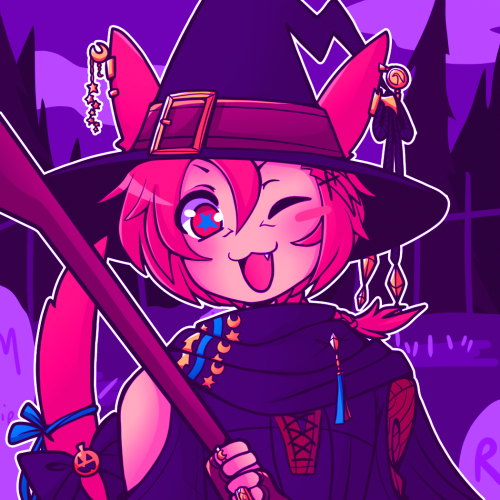 destiny-islanders:October is coming which means it’s time to draw Halloween icons of my faves