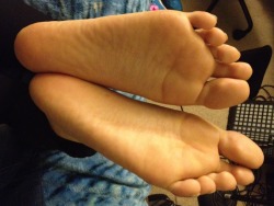hornysexcouple:  Girlfriend feets