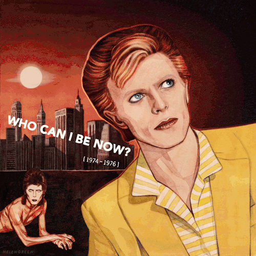 Thrilled to be asked to create this exclusive GIF to mark the release of the David Bowie ‘Who Can I 