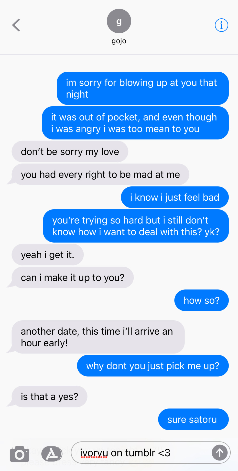 GOJO AS YOUR DOWN-BAD EX - PART 2
