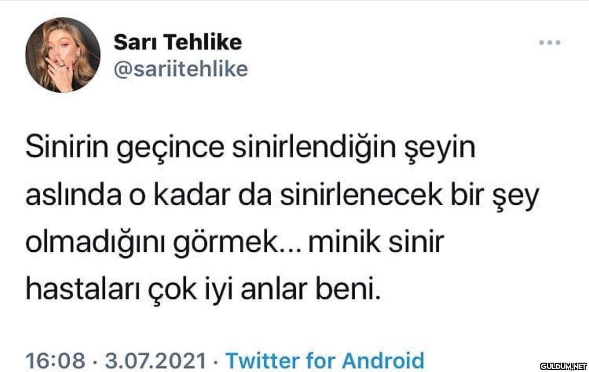 Sarı Tehlike @sariitehlike...