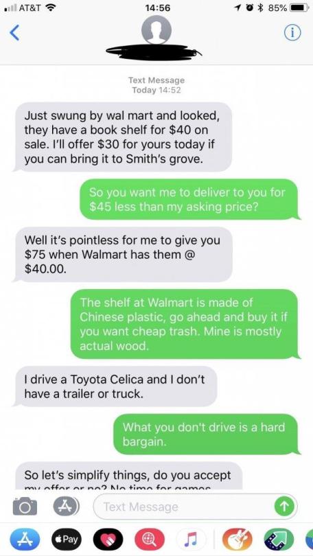 queen-of-dirt: moth-mobile:  pyronoid-d:  pyronoid-d:   pyronoid-d:   pyronoid-d:  /r/choosingbeggars is the only good Subreddit I’ve decided        This is one of the best ones I’ve found from there  Damn you’re right 