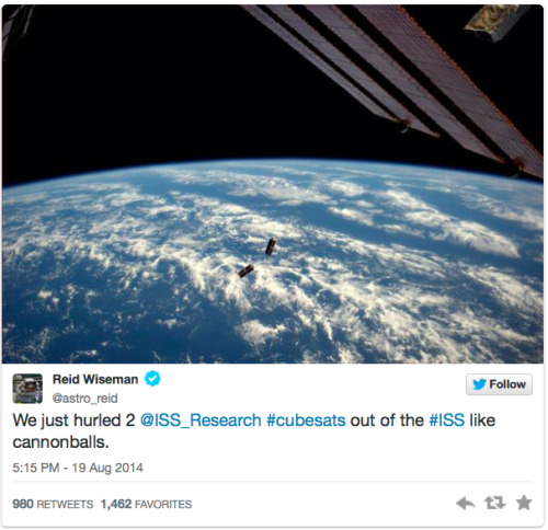 micdotcom: 55 Twitter photos from space that will fill you with ethereal wonder Reid Wiseman is a na