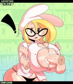 somescrub:  Adventure Girls - Librarian Fionna