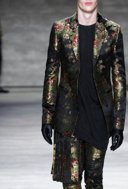 monsieurcouture:  Resurrection F/W 2015 Menswear New York Fashion Week