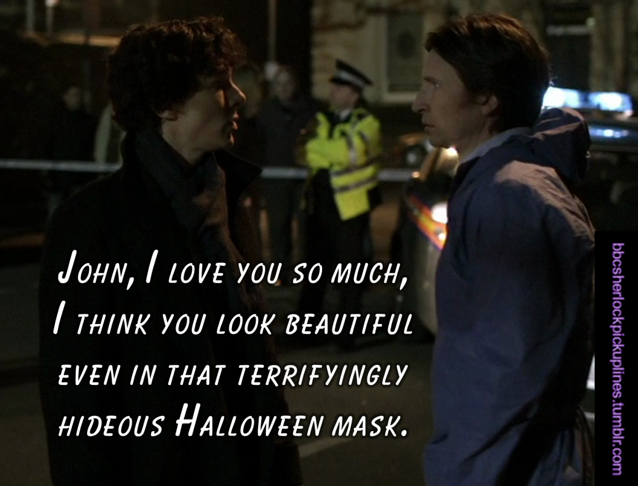 Happy Halloween, followers! I made this blog&rsquo;s very first pick-up line