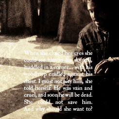 sansasnark:  Little Sansa things: ”If I am ever a queen, I’ll make them love