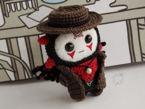 ann-the-amigurumer: Plague Doctor, the Space Traveller.