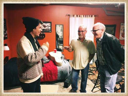 <p>This is one of the classic moments from #nashvillebanjocamp where you know #charliecushman is telling the best classic bluegrass story and @jonweisberger (who just stopped by to say hi and got roped into laying down some awesome bass tracks on the camper recording) is backing him up and they’re both entertaining @mandolin2842 and I love watching the circle of music continue to spin… #andyshouse #bluegrass #storytime #banjo  (at Fiddlestar)</p>