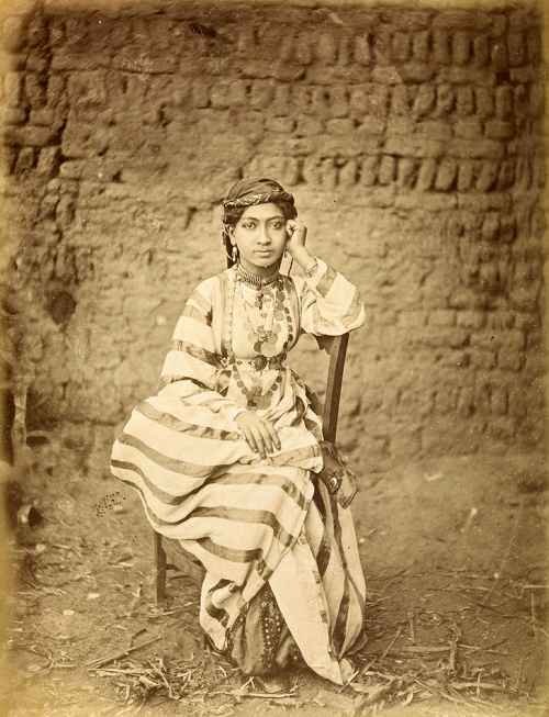 askhistorians:Woman from Luxor, Egypt. c. 1880.(National Media Museum)