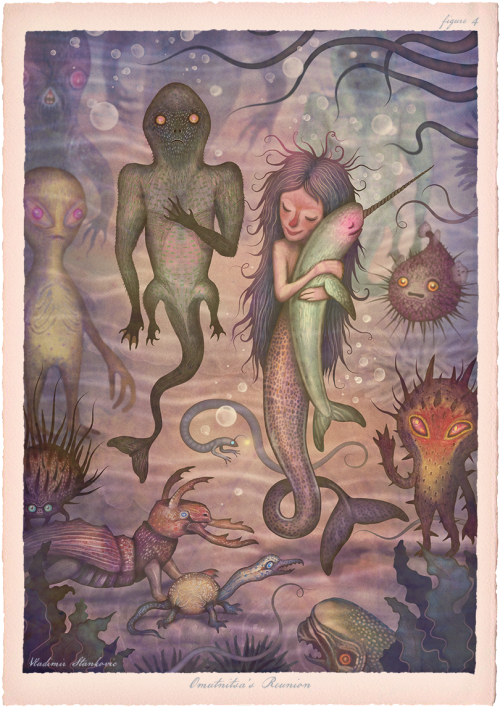 fairytalesandvampires:Illustrations from the ‘Tales of the Sea’ project: www.behance.net/gal