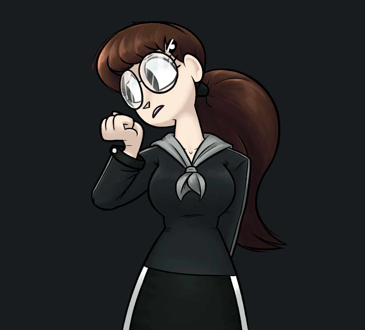 frostlocke: Birthday gift for @blogshirtboy, a return to this herosona thing. Ahh