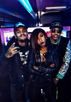 notoriousali:  Chris Brown, Sevyn Streeter