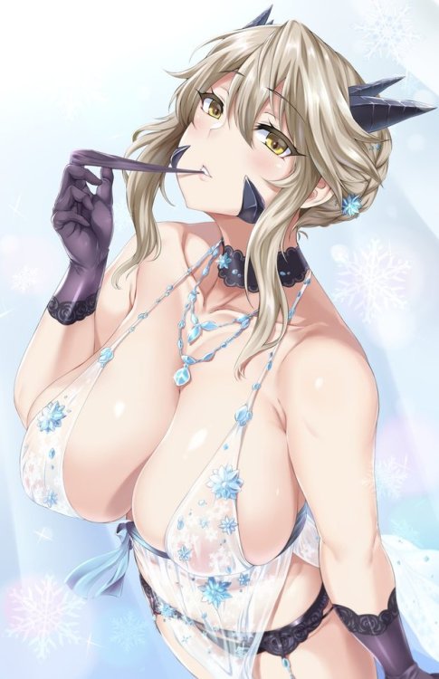 moistchichi: &ldquo;ロイヤル・アイシング ❄️❄️❄️ #FGO t.co/7XlOLtmf7J&rdquo;