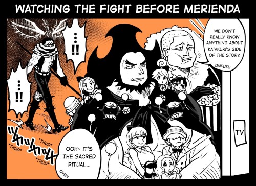 Too EmbarrassingThe fight before Merienda (Anime).Story after Katakuri’s defeat.Original by [ 