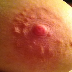 theyoungbbw:  Private request!  I got asked if I could post some close ups of my nipples… Here you go :p