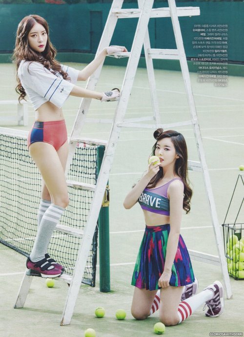 thedalshababies:Serri, Ayoung, and Woohee for Men’s Health July 2016 (HD Scans)cr. gloriosa