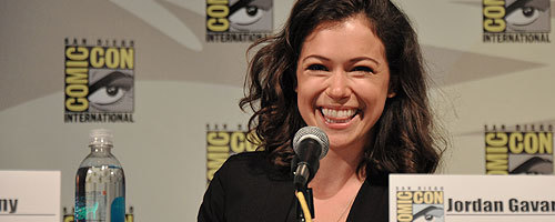 katielowes:  Tatiana Maslany, Orphan Black Comic Con panel 2014 