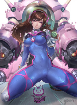 Gtunver:  My D.va   Hope You Like&Amp;Gt;&Amp;Lt;!Full Version :Da:http://Gtun.deviantart.com/As:https://Www.artstation.com/Artwork/Qrw3Dpix:http://Pixiv.me/Wind610159