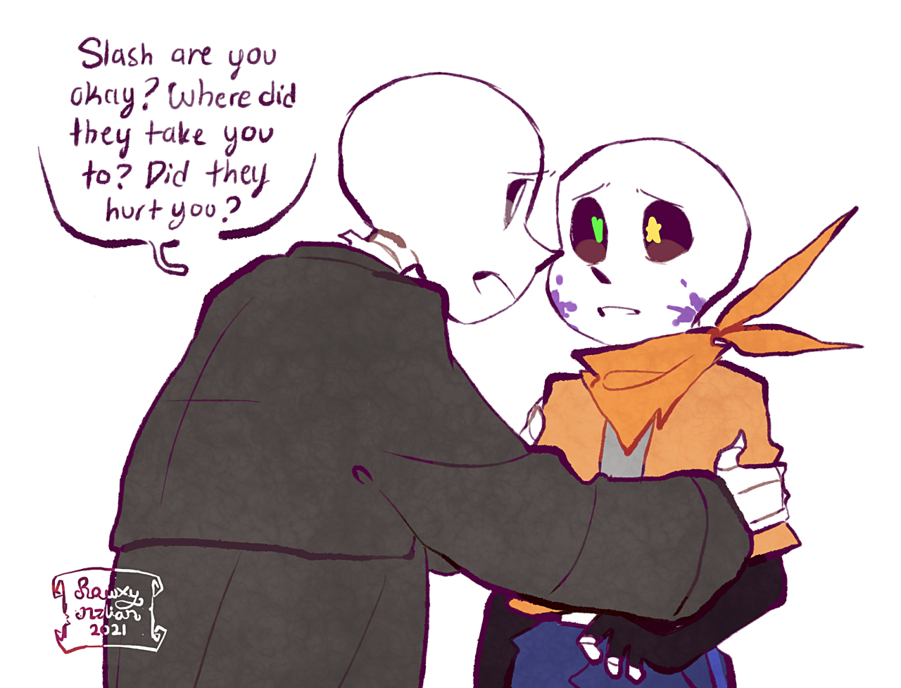 Ask DustTale — Hello! I'm sorryy if this has been asked, but does