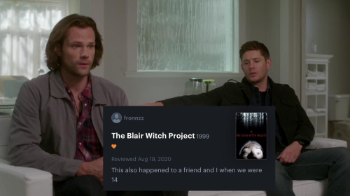 Supernatural Characters As Letterboxd Reviews, An Idea I Had At 2am