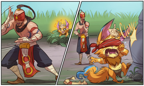 kirrys:  Playtime with Gnar!!! I GOT TO DO THESE AWESOME COMICS FOR RIOT AND IT IS SO COOL!!! You can go into this thread and request which ones I draw next!! :D http://boards.na.leagueoflegends.com/en/c/riot-official/9olitnzk-playtime-with-gnar Reddit