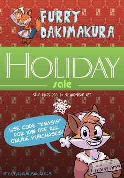 furrydakimakura:  Furry Dakimakura Holiday