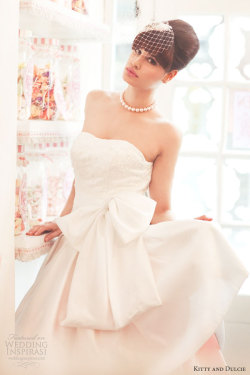 tiaralovesbridalcollections:  Kitty and Dulcie Wedding Dresses continued 