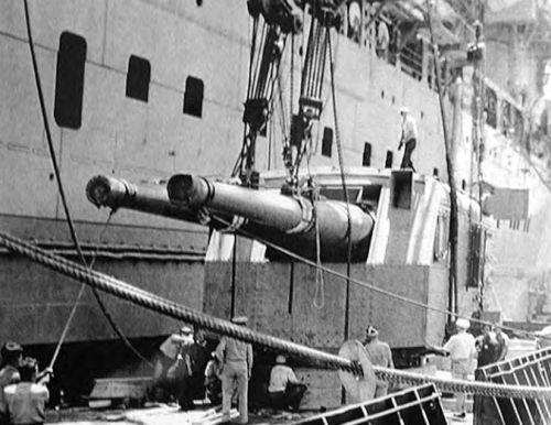 8-inch Naval Guns On Oahu