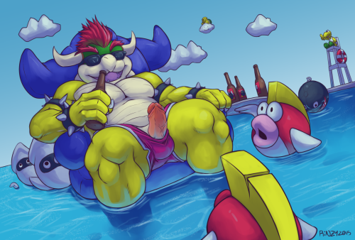 gaypokemonporn: Here’s more Bowser unrelated to the request I got