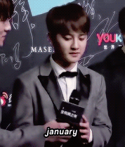 holykyungsoo:  2015- Kyungsoo through the entire year– Thank you for everything~