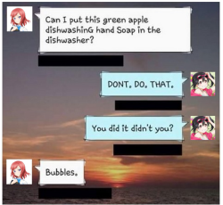 nico-nasty:  Maki learning how to be a commoner 