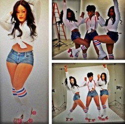 promochicks:  THICK IN ALL THE RIGHT PLACES! TRINA. TEYANA. KEYSHIA.
