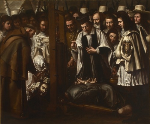 Blessing of the Beheaded Man, Pinacoteca Civica, Como.