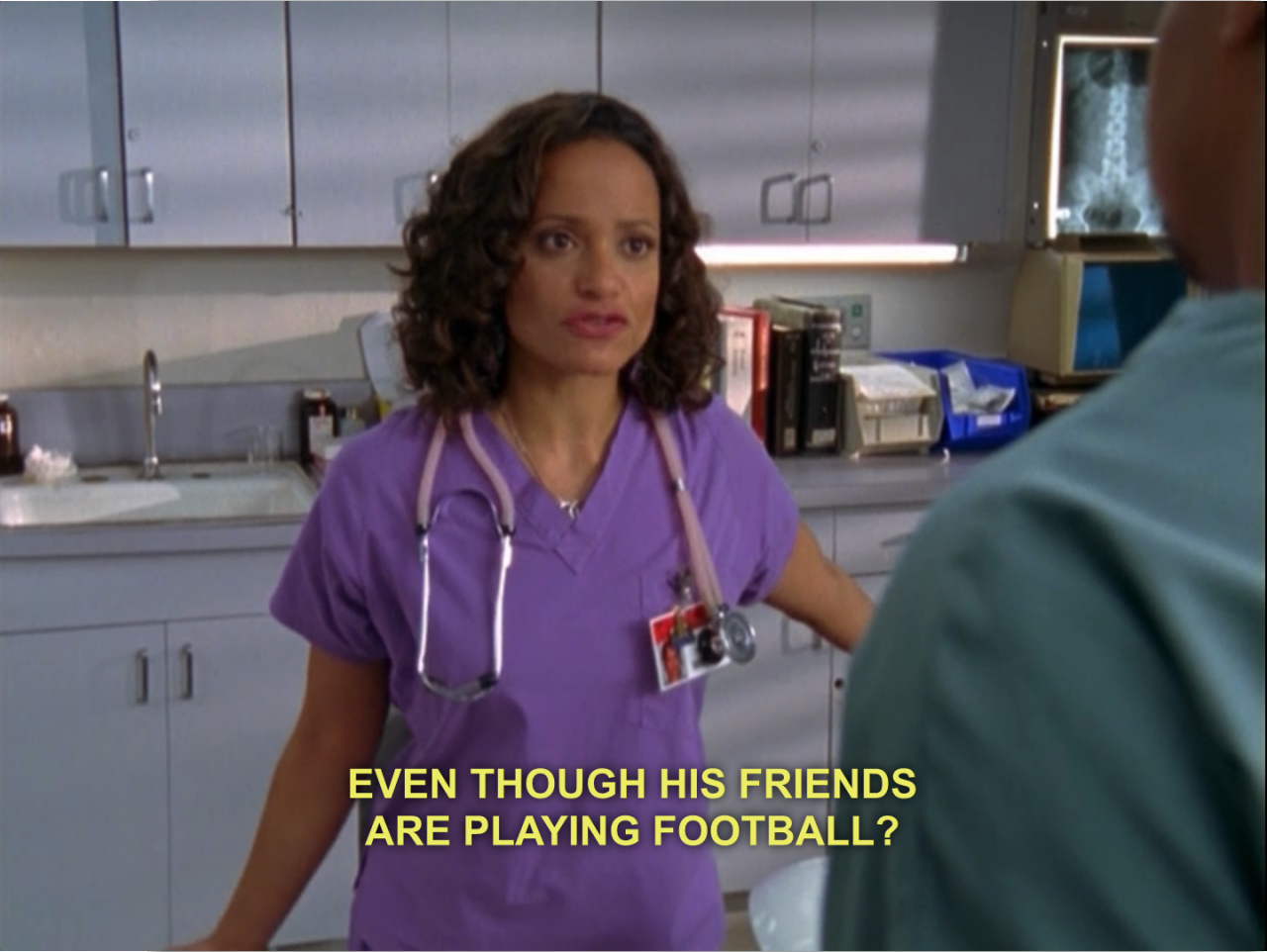 serendipity-creek:  hex-girlfriend:  An appropriate response   I 💜 scrubs