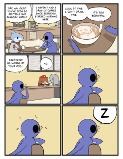 nedroidcomics:  It belongs in a museum’s coffee shop! Website / Patreon 