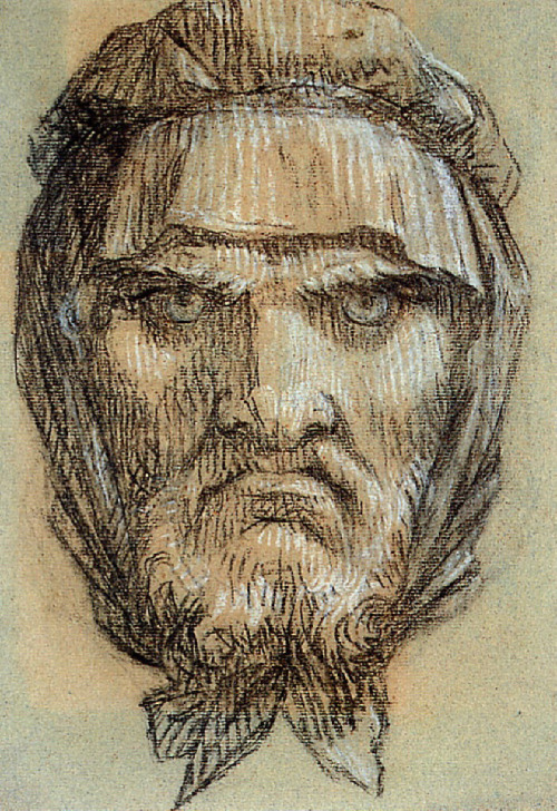 Head of Plutus, God of Wealth, Pierre-Paul Prud'hon