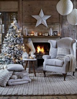 magicalhome: Even the chair in this room is wearing a warm and cozy sweater. ArchitectureArtDesigns  😍😍😍😍😍😍😍😍