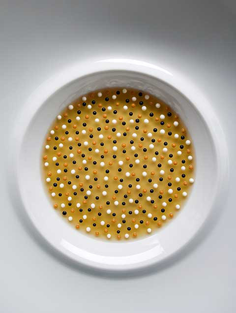 foodcurated:  Now this is presentation: Sea Urchin, Gelée of Sea Urchin, Celery