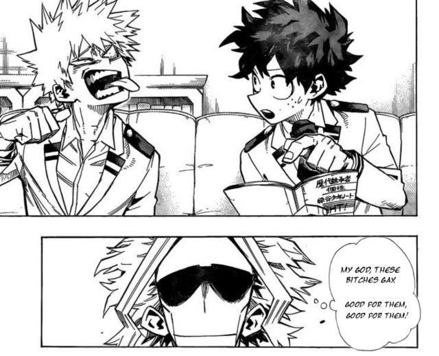 #all might is a bkdk shipper and as he should be on Tumblr